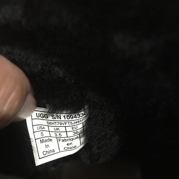 NIB UGG Rustic Weave Boots 5M - Picture 6 of 8